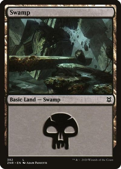 Swamp Zendikar Rising Magic card