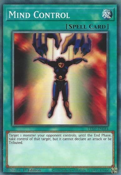 Mind Control Legendary Duelists: Rage of Ra Yu-Gi-Oh! card