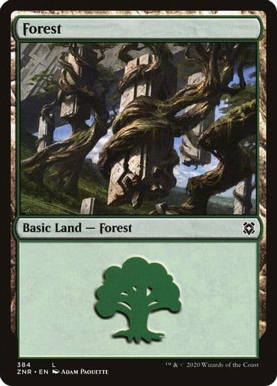 Forest Zendikar Rising Magic card