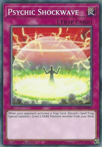 Psychic Shockwave Legendary Duelists: Rage of Ra Yu-Gi-Oh! card