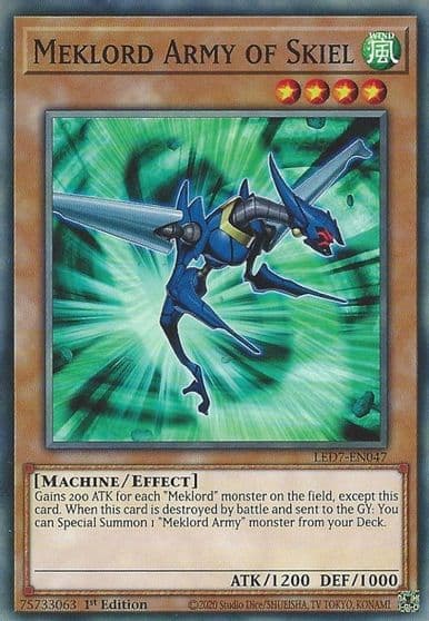 Meklord Army of Skiel Legendary Duelists: Rage of Ra Yu-Gi-Oh! card
