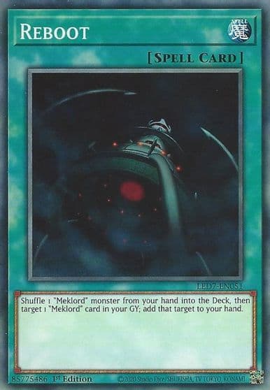Reboot Legendary Duelists: Rage of Ra Yu-Gi-Oh! card