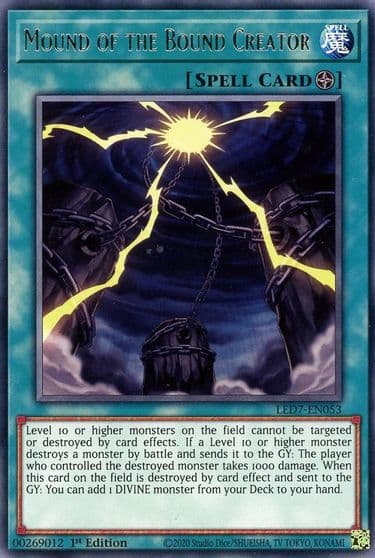 Mound of the Bound Creator Legendary Duelists: Rage of Ra Yu-Gi-Oh! card