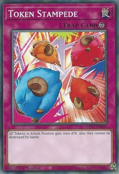 Token Stampede Legendary Duelists: Rage of Ra Yu-Gi-Oh! card