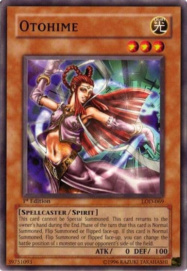 Otohime Legacy of Darkness Yu-Gi-Oh! card