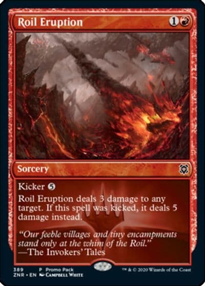 Roil Eruption Promo Pack: Zendikar Rising Magic card