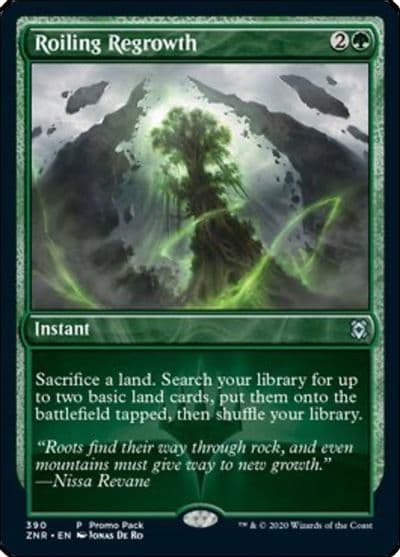 Roiling Regrowth Promo Pack: Zendikar Rising Magic card