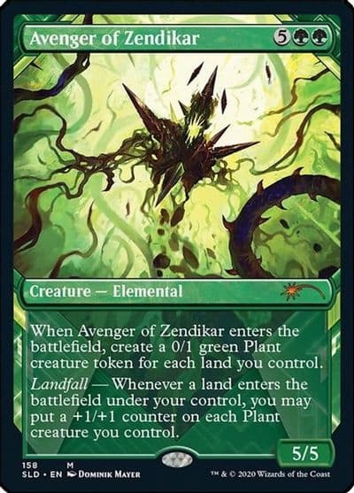 Avenger of Zendikar Secret Lair Drop Series Magic card