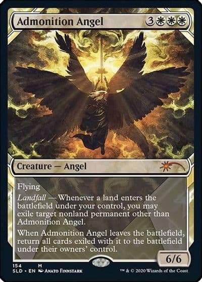Admonition Angel Secret Lair Drop Series Magic card