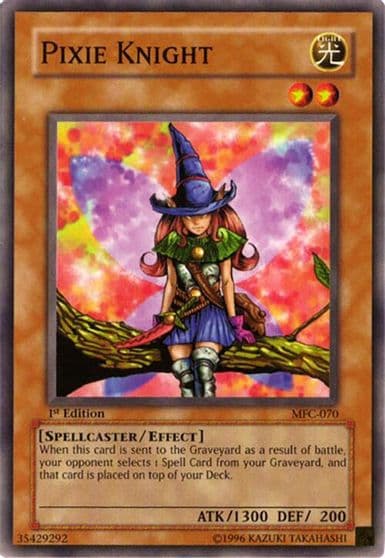 Pixie Knight Magician's Force Yu-Gi-Oh! card