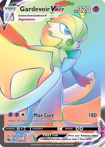 Gardevoir VMAX (Secret) Champion's Path Pokemon card