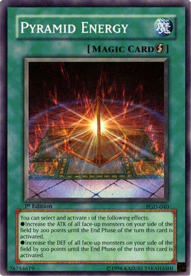 Pyramid Energy Pharaonic Guardian Yu-Gi-Oh! card