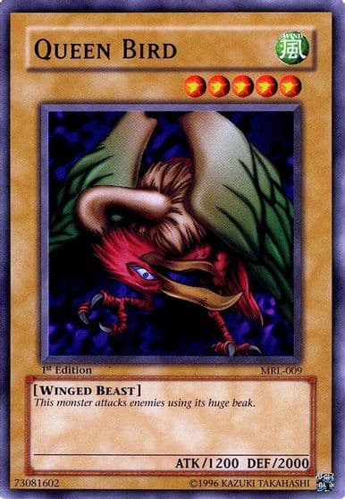 Queen Bird Magic Ruler Yu-Gi-Oh! card