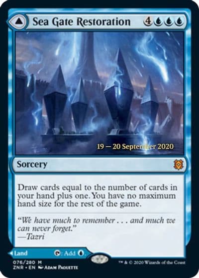 Sea Gate Restoration Prerelease Cards Magic card
