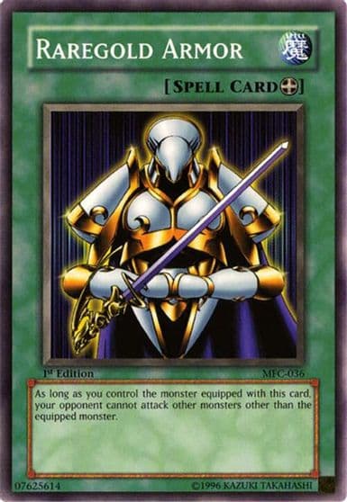 Raregold Armor Magician's Force Yu-Gi-Oh! card