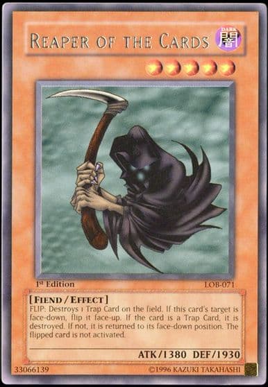 Reaper of the Cards The Legend of Blue Eyes White Dragon Yu-Gi-Oh! card