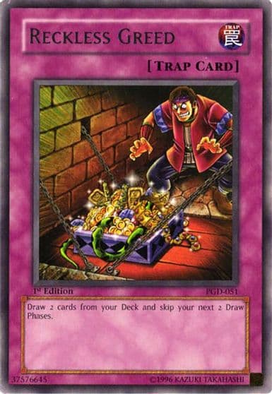 Reckless Greed Pharaonic Guardian Yu-Gi-Oh! card