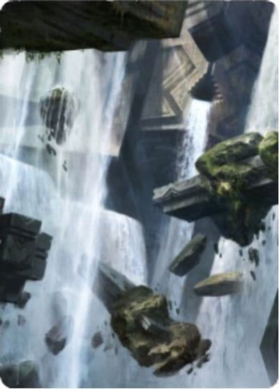 Island Art Card 10 81 Art Series: Zendikar Rising Magic card