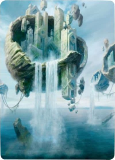 Island Art Card 11 81 Art Series: Zendikar Rising Magic card
