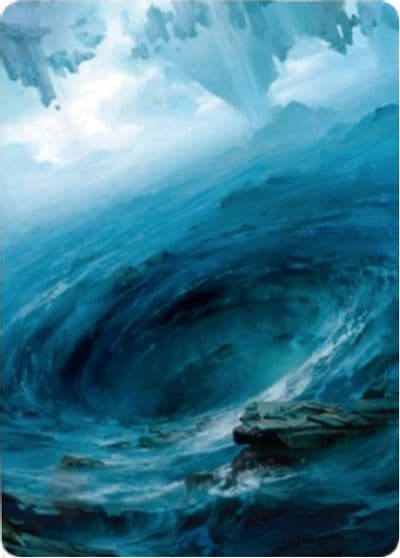 Island Art Card 12 81 Art Series: Zendikar Rising Magic card