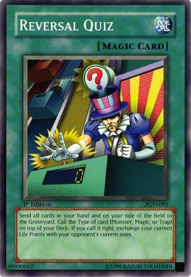 Reversal Quiz Pharaonic Guardian Yu-Gi-Oh! card
