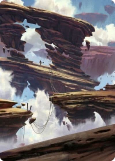Boulderloft Pathway Art Card Art Series: Zendikar Rising Magic card