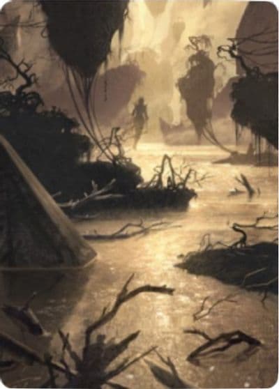 Murkwater Pathway Art Card Art Series: Zendikar Rising Magic card