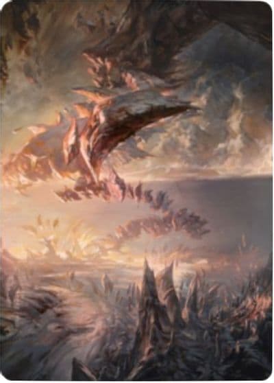 Needleverge Pathway Art Card Art Series: Zendikar Rising Magic card