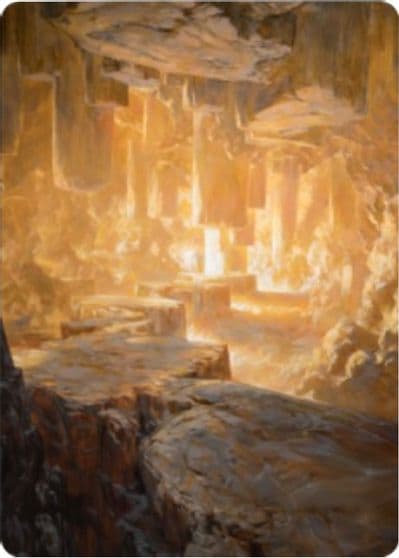 Pillarverge Pathway Art Card Art Series: Zendikar Rising Magic card