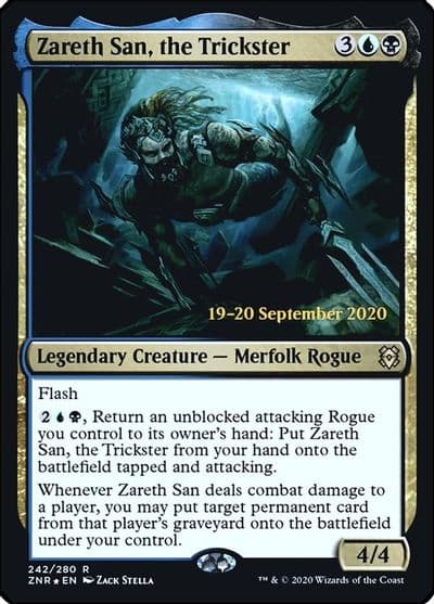 Zareth San the Trickster Prerelease Cards Magic card
