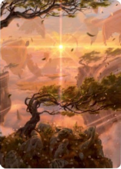 Windswept Heath Art Card Art Series: Zendikar Rising Magic card