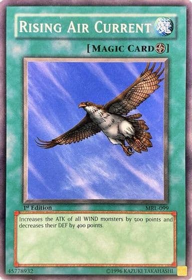 Rising Air Current Magic Ruler Yu-Gi-Oh! card