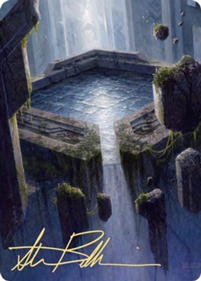 Morphic Pool Art Card Gold Stamped Signature Art Series: Zendikar Rising Magic card