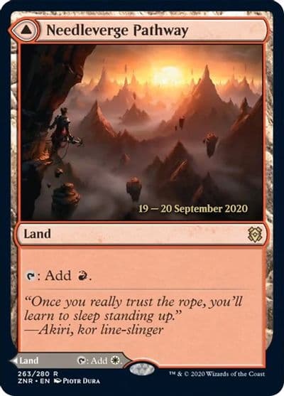 Needleverge Pathway Prerelease Cards Magic card