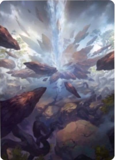 Prismatic Vista Art Card Art Series: Zendikar Rising Magic card