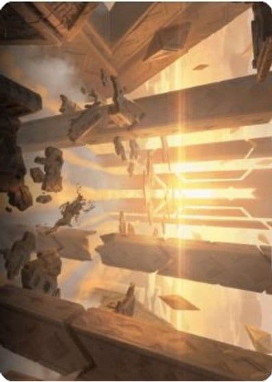 Skyclave Basilica Art Card Art Series: Zendikar Rising Magic card