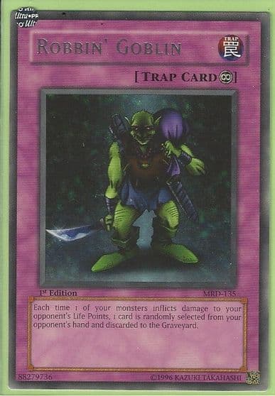 Robbin Goblin Metal Raiders Yu-Gi-Oh! card