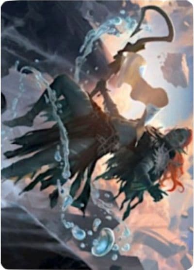 Expedition Diviner Art Card Art Series: Zendikar Rising Magic card