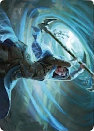 Sea Gate Stormcaller Art Card Art Series: Zendikar Rising Magic card