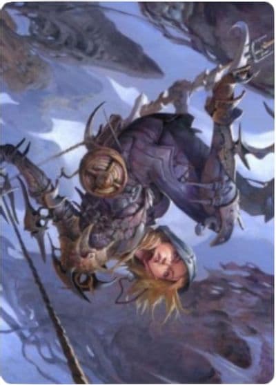 Blackbloom Rogue Art Card Art Series: Zendikar Rising Magic card