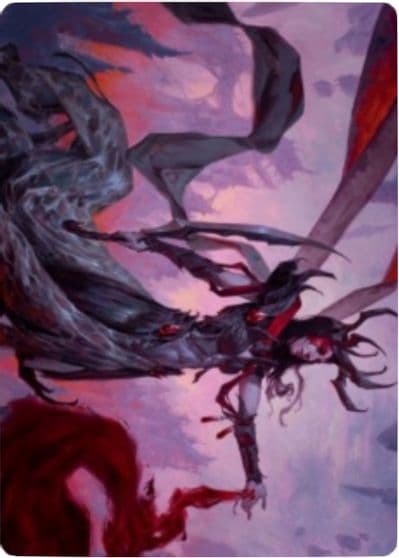 Drana the Last Bloodchief Art Card Art Series: Zendikar Rising Magic card