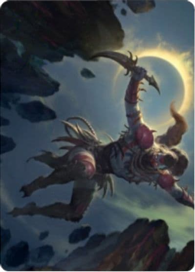 Nighthawk Scavenger Art Card Art Series: Zendikar Rising Magic card