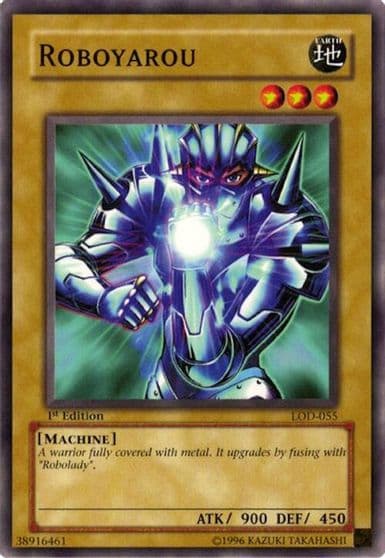Roboyarou Legacy of Darkness Yu-Gi-Oh! card