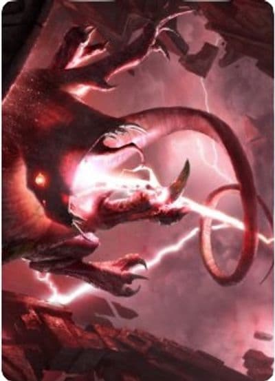 Thundering Rebuke Art Card Art Series: Zendikar Rising Magic card