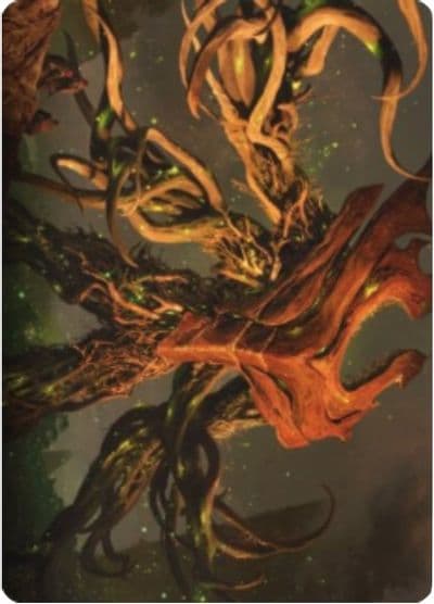 Ashaya Soul of the Wild Art Card Art Series: Zendikar Rising Magic card
