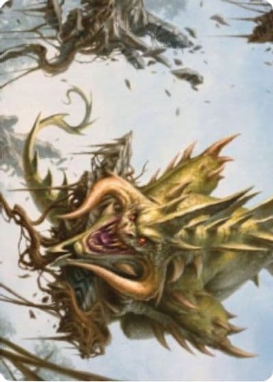 Canopy Baloth Art Card Art Series: Zendikar Rising Magic card