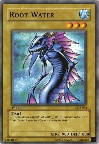 Root Water The Legend of Blue Eyes White Dragon Yu-Gi-Oh! card