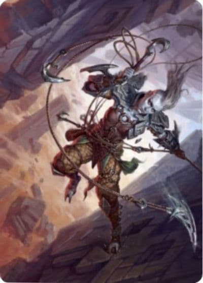 Akiri Fearless Voyager Art Card Art Series: Zendikar Rising Magic card
