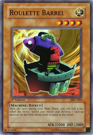 Roulette Barrel Magician's Force Yu-Gi-Oh! card