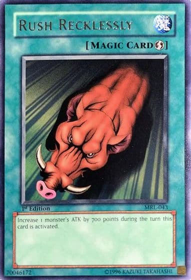Rush Recklessly Magic Ruler Yu-Gi-Oh! card
